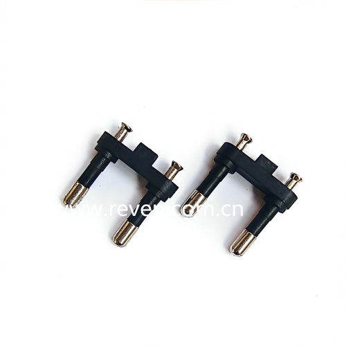 RPB200.003 Two pins Plug Inserts with 4.8MM solid pins