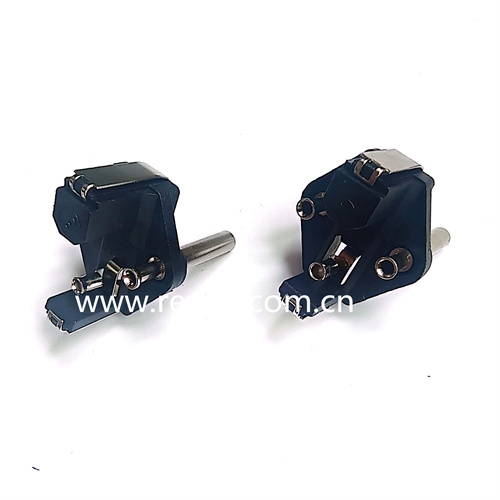 2*4.8mm poles Two-pin plug insert